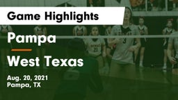 Pampa  vs West Texas Game Highlights - Aug. 20, 2021