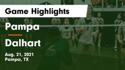 Pampa  vs Dalhart Game Highlights - Aug. 21, 2021