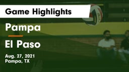 Pampa  vs El Paso Game Highlights - Aug. 27, 2021