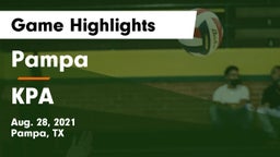 Pampa  vs KPA Game Highlights - Aug. 28, 2021
