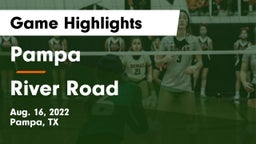 Pampa  vs River Road Game Highlights - Aug. 16, 2022