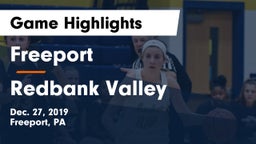Freeport  vs Redbank Valley  Game Highlights - Dec. 27, 2019
