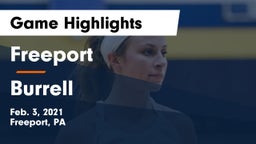 Freeport  vs Burrell  Game Highlights - Feb. 3, 2021