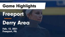Freeport  vs Derry Area Game Highlights - Feb. 12, 2021