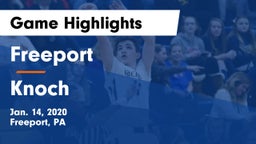 Freeport  vs Knoch  Game Highlights - Jan. 14, 2020