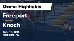 Freeport  vs Knoch  Game Highlights - Jan. 19, 2021