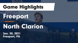 Freeport  vs North Clarion Game Highlights - Jan. 30, 2021