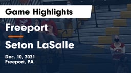 Freeport  vs Seton LaSalle  Game Highlights - Dec. 10, 2021