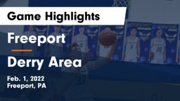 Freeport  vs Derry Area Game Highlights - Feb. 1, 2022