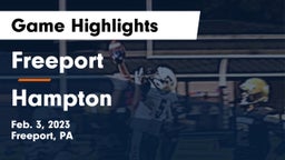 Freeport  vs Hampton  Game Highlights - Feb. 3, 2023