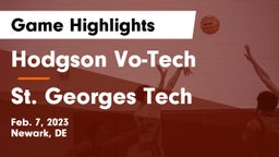 Hodgson Vo-Tech  vs St. Georges Tech  Game Highlights - Feb. 7, 2023