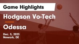 Hodgson Vo-Tech  vs Odessa  Game Highlights - Dec. 5, 2023