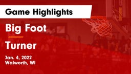 Big Foot  vs Turner  Game Highlights - Jan. 4, 2022