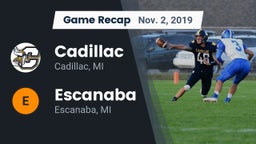 Recap: Cadillac  vs. Escanaba  2019