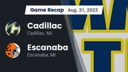Recap: Cadillac  vs. Escanaba  2023