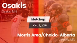 Matchup: Osakis vs. Morris Area/Chokio-Alberta 2018