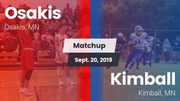 Matchup: Osakis vs. Kimball  2019