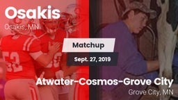 Matchup: Osakis vs. Atwater-Cosmos-Grove City  2019