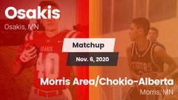 Matchup: Osakis vs. Morris Area/Chokio-Alberta 2020