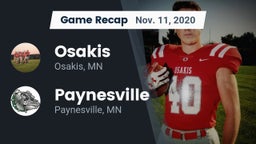 Recap: Osakis  vs. Paynesville  2020