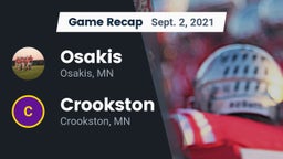 Recap: Osakis  vs. Crookston  2021