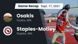 Recap: Osakis  vs. Staples-Motley  2021
