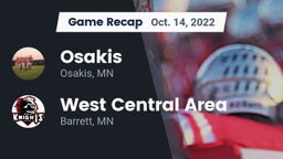 Recap: Osakis  vs. West Central Area 2022
