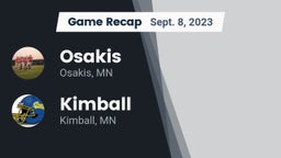 Recap: Osakis  vs. Kimball  2023
