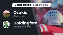 Recap: Osakis  vs. Holdingford  2023