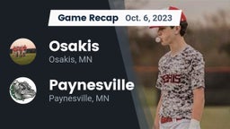 Recap: Osakis  vs. Paynesville  2023