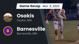 Recap: Osakis  vs. Barnesville  2023