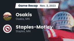 Recap: Osakis  vs. Staples-Motley  2023