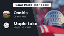 Recap: Osakis  vs. Maple Lake  2023