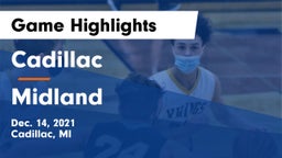 Cadillac  vs Midland  Game Highlights - Dec. 14, 2021