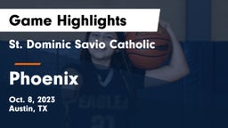 St. Dominic Savio Catholic  vs Phoenix Game Highlights - Oct. 8, 2023