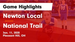 Newton Local  vs National Trail  Game Highlights - Jan. 11, 2020