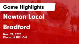 Newton Local  vs Bradford  Game Highlights - Nov. 24, 2020