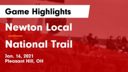Newton Local  vs National Trail  Game Highlights - Jan. 16, 2021