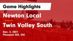 Newton Local  vs Twin Valley South  Game Highlights - Dec. 2, 2021