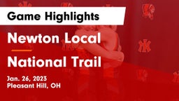 Newton Local  vs National Trail  Game Highlights - Jan. 26, 2023