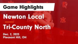 Newton Local  vs Tri-County North  Game Highlights - Dec. 2, 2023
