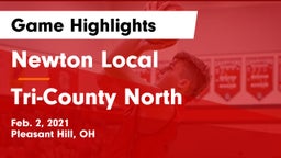 Newton Local  vs Tri-County North  Game Highlights - Feb. 2, 2021