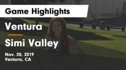 Ventura  vs Simi Valley  Game Highlights - Nov. 20, 2019