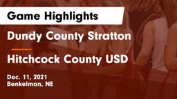 Dundy County Stratton  vs Hitchcock County USD  Game Highlights - Dec. 11, 2021