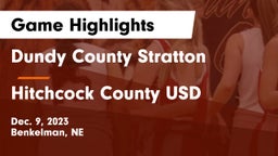 Dundy County Stratton  vs Hitchcock County USD  Game Highlights - Dec. 9, 2023