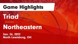 Triad  vs Northeastern Game Highlights - Jan. 26, 2022