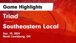 Triad  vs Southeastern Local  Game Highlights - Jan. 10, 2024