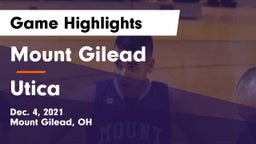 Mount Gilead  vs Utica  Game Highlights - Dec. 4, 2021