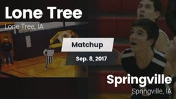 Matchup: Lone Tree vs. Springville  2017