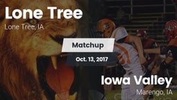 Matchup: Lone Tree vs. Iowa Valley  2017